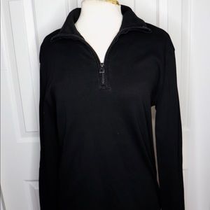 BOSS Hugo Boss Black Half Zip Sweater Size Medium